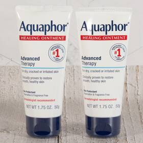 Aquaphor 52636639 2 X Healing Ointment Advanced Therapy Skin Protectant Dry 1.75 Oz