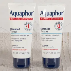 52636639 Aquaphor 2 X Healing Ointment Advanced Therapy Skin Protectant Dry 1.75 Oz