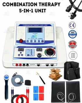 Dm Enterprises 5-1oe Combination Therapy 5-in-1 Unit Physiotherapy Machine