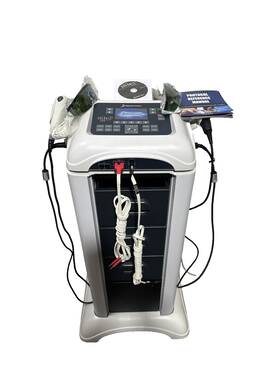 Dynatronics D718t Solaris Plus 708 W Triwave Light Probe And Cart &ultrasound Transducer