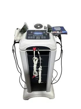 D718t Dynatronics Solaris Plus 708 W Triwave Light Probe And Cart &ultrasound Transducer