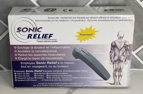 Home Therapeutics 13485 Handset Only Sonic Relief Ultrasound Sylark Device Portable Pain Therapy Sr-957