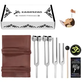 B0f1l7xtk4 Kaigeszad Tuning Forks For Healing 128hz 136.1hz 256hz 384hz Weighted And Unweighted Tun