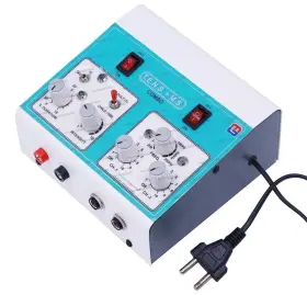 Mg-436 Medigear Mini Ms Tens Combo Muscle Stimulator 2 In 1 Therapy Machine Free Shiping