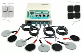 400s Medinza 4 Channel Electrotherapy Unit For Physical Micro Massager Physio Therapy