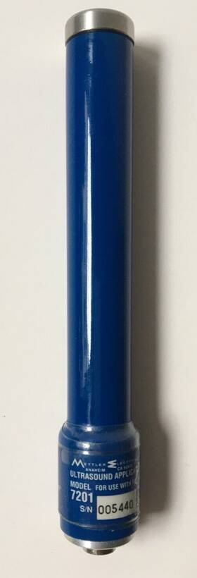 Mettler Electronics 7201 Ultrasound Applicator Head Model For Use With Me 720