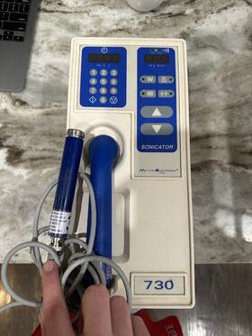 Mettler Electronics Me730 Sonicator Ultrasound Therapy Unit