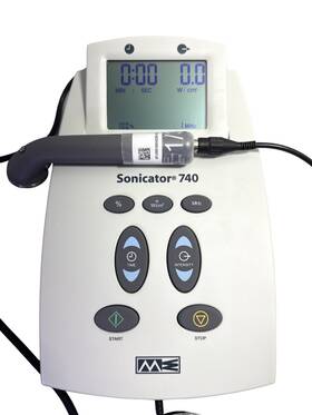 Mettler Mlr-me-740 Sonicator 740x Therapeutic Ultrasound Unit With 3 Aplicators