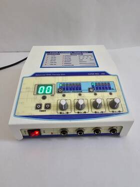 Physio 906710478189 Prof Home Use 4 Channel Electrotherapy Unit Physical Ultrasound Therapy Machine
