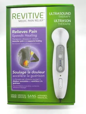Ut1033 Revitive Ultrasound Device Relieves Muscular Pain - Preowned