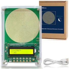 B0f3n14vk2 Rihveo Adjustable Frequency Generator For Healing 0.01hz-299khz 7.83hz Schumann Reso