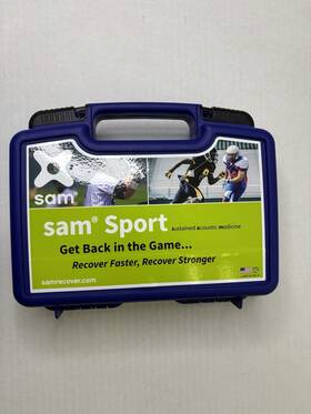 Sam S2000-pc Sport Ultrasound Therapy Unit Used No Coupling Patches Left