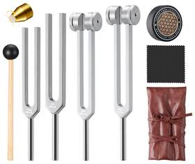Skitobed B0fx2nj4mq Sound Healing Tuning Fork Set - Forks For Chakra Alignment And Stress Relie
