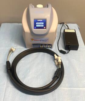 Thermotek Vascutherm4 Vascutherm 4 Therapy System With Umbilical Hose Power Supply And Case