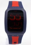 New Swiss Swatch Touch Dark Blue & Red Digital 39MM SURN101D $100. Price: $90.00.
