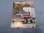 1978 Ford L-line L9000 L8000 L-series Trucks Dealer Sales Brochure Used. Price: $9.94.