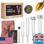 Hugbow Tuning Forks Healing, Aluminum Alloy 128HZ, 136.1HZ, 256H New. Price: $83.18.