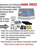 New 2026 Roscoe Medical Quattro 2.5 Professional Electrotherapy Device DQ8450. Price: $635.00.