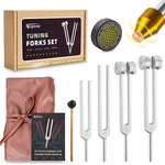 Hugbow Tuning Forks Healing, Aluminum Alloy 128HZ, 136.1HZ, 256H New. Price: $71.25.